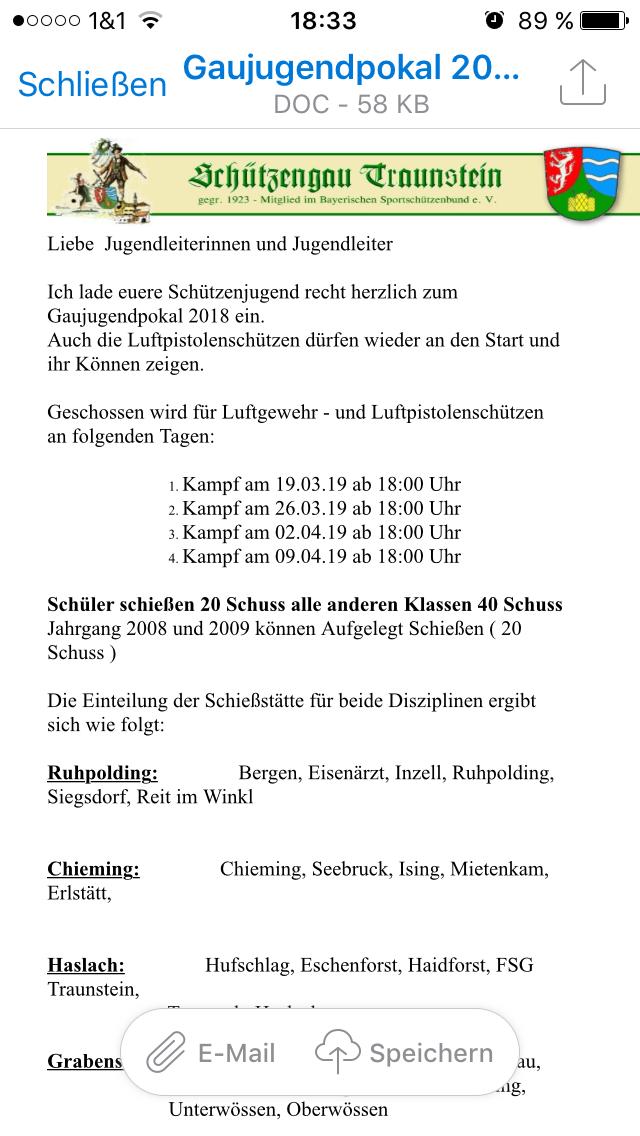 Mehr über den Artikel erfahren Gaujugendpokal 2019