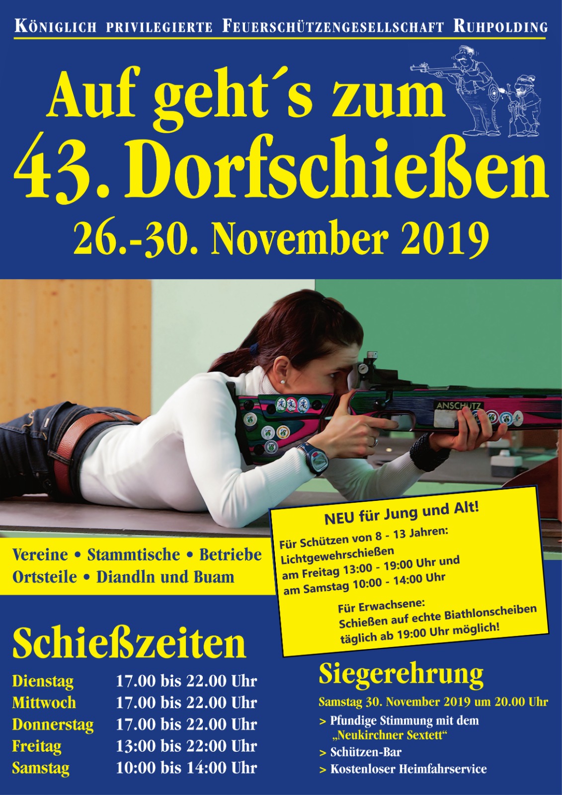 You are currently viewing Siegerehrung 43. Dorfschießen