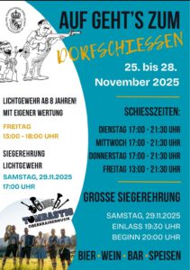 Mehr über den Artikel erfahren Dorfschießen 2025