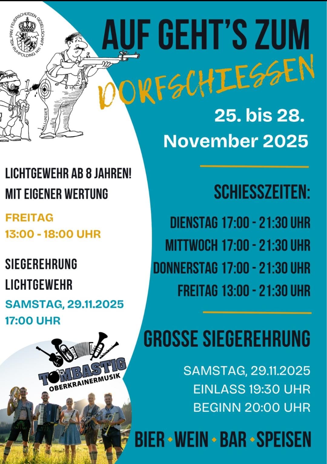 Mehr über den Artikel erfahren Dorfschießen 2025